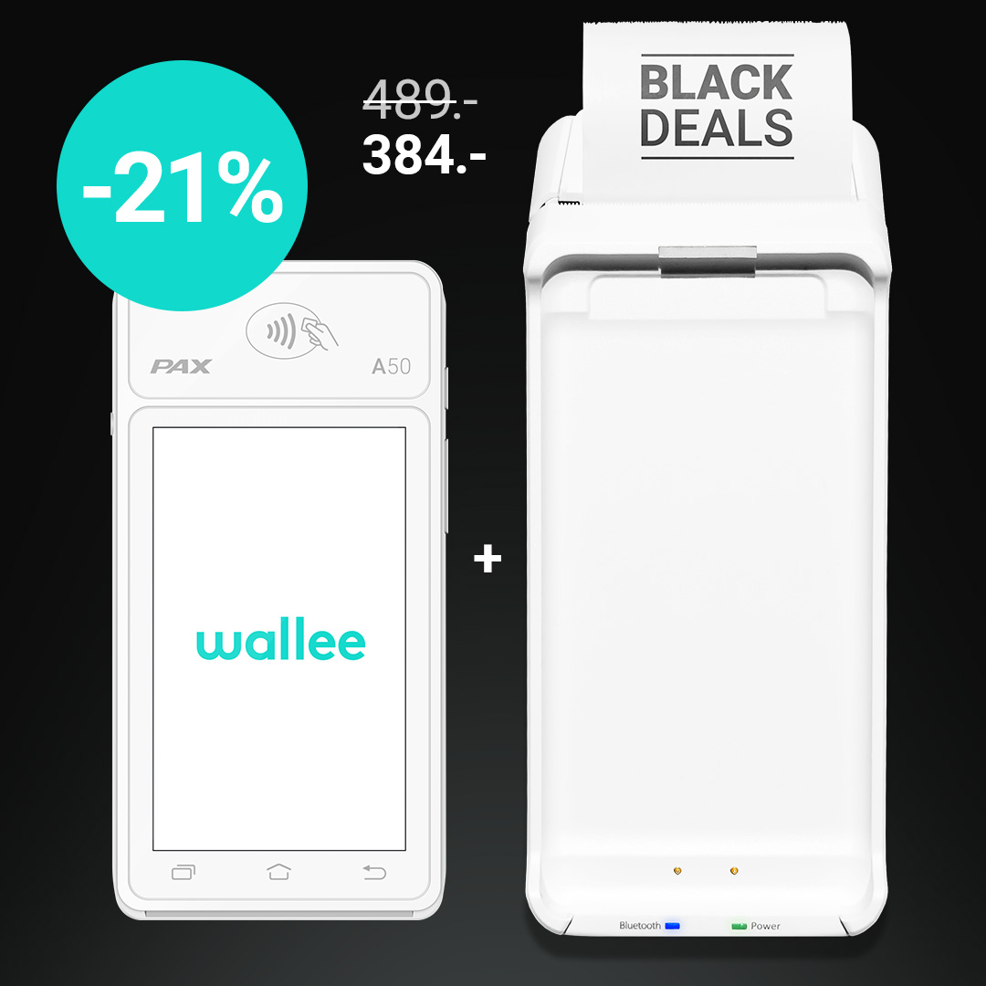 PAX A50S wallee (Bundle with BT-Printer)
